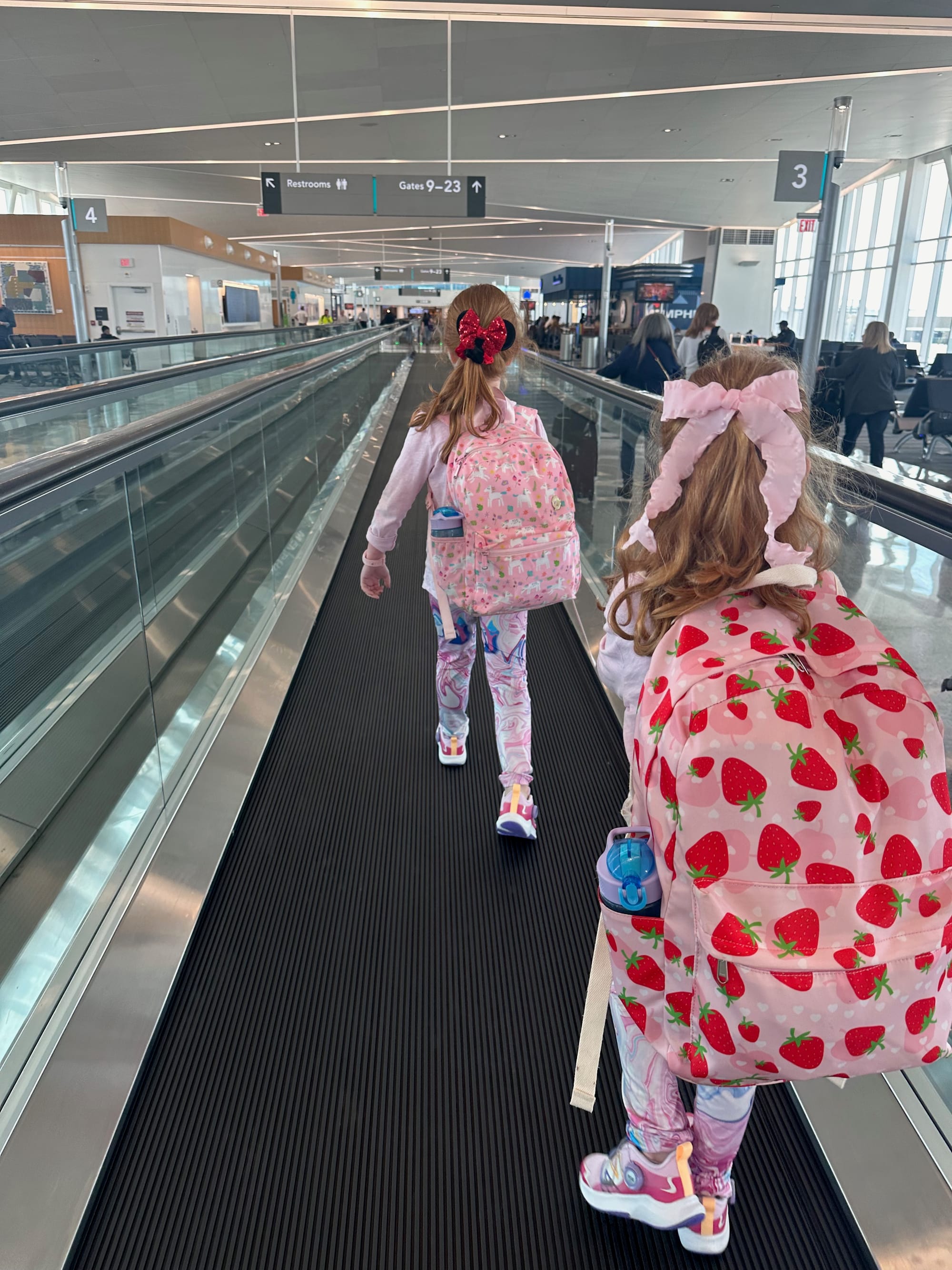 Tips for easy air travel with kids.